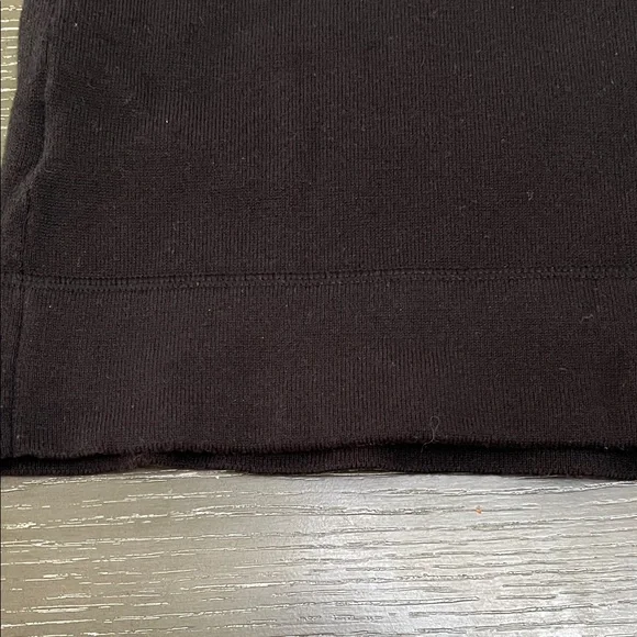 Women’s 3/4 Length Sleeve Eddie Bauer Black Button-Up Sweater Size XL - Picture 6 of 8